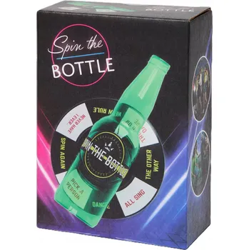 Desková hra Hra Spin the Bottle (Toč Lahví) 7,5 x 13 x 18 cm