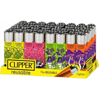 Zapalovač CLIPPER Melting Psycho