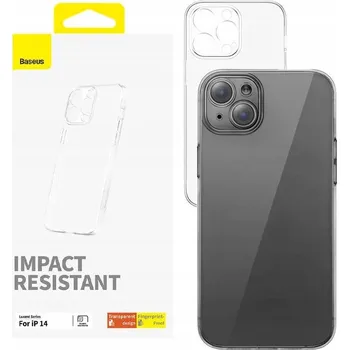 Pouzdro na mobilní telefon Zadní Kryt Baseus pro Apple iPhone 14, průhledný