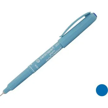 Popisovač CENTROPEN 2631 liner 0,1mm, modrý