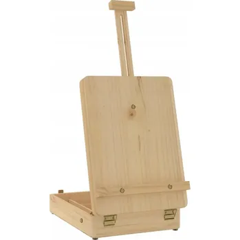 Malířský stojan Stolní malířský stojan, 27x43x68 cm, masivní borové dřevo