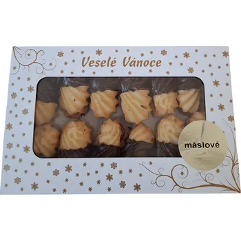 Trvanlivě pečivo Jizerské pekárny Třené máslové banánky 240g