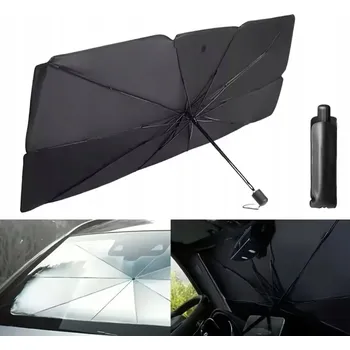 Stínítko do auta Sluneční clona na přední sklo auta TSG-94 135x75 cm