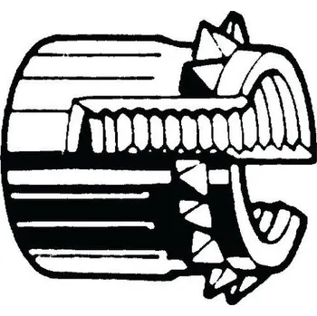 Stavebniny Vložka typ C Mosaz M6