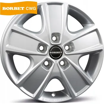 Alu kolo Hliníkový disk Borbet CWG 6.0" x 16" 5x118 ET 68