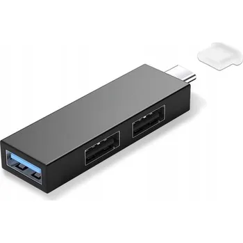 USB hub USB-C Hub 2x USB 2.0 + USB 3.0 Rozbočovač Portů pro Telefon, Laptop