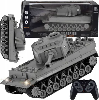 RC model auta Dálkově Ovládaný Tank Tiger RC 1:28 se Světelnými a Zvukovými Efekty