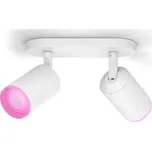 Philips Hue Fugato White and Color Ambiance 2 Spot (5063231P7) bílé