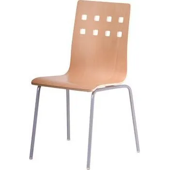 Nábytek Dřevěná jídelní židle Nela Alu, buk