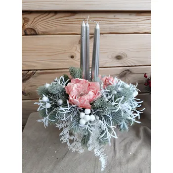 Svícen Adventní svícen v meruňkové