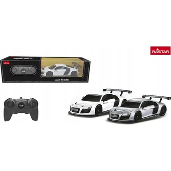 RC model Rastar RC auto 1 : 24 Audi R8 bílé