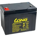 Long 12V 75Ah Deep Cycle AGM M6 (KPH75-12NE) (PBLO-12V075-F8AD-1)