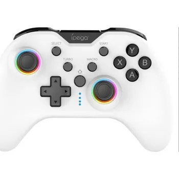 Gamepad iPega 9111B Bluetooth RGB pro Android/iOS/PS3/PS4/PC/N-Switch (PG-9111B) bílý