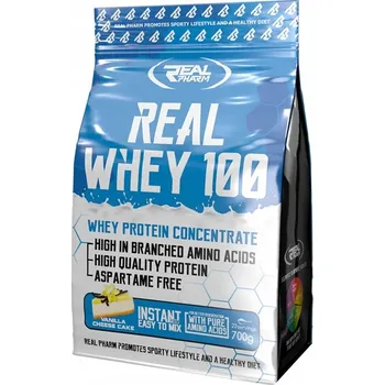 Protein Protein syrovátkový koncentrát - WPC Real Pharm prášek 2000 g s příchutí arašídového másla