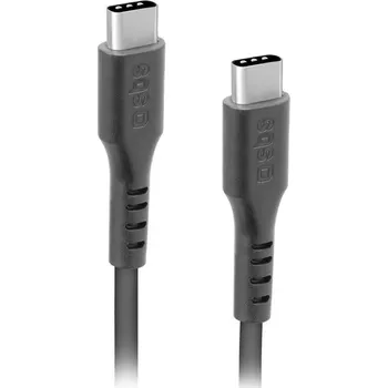 SBS USB-C/USB-C, 25 W, 1,5 m (TECABLETCC20K) černý