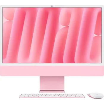 Stolní počítač Apple iMac 24&quot; CTO Sklo s nanotexturou M4 10× CPU 10× GPU, 24 GB, 2 TB - růžový CZ (APPI24CTO443)