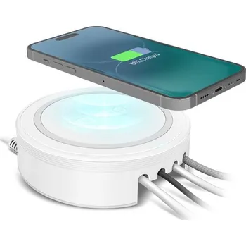 SBS 4 porty, 15 W (TEWIRELESSORG15W) bílá