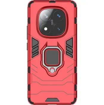 Lenuo Armor na Xiaomi Redmi Note 14 Pro 4G (10658) červený