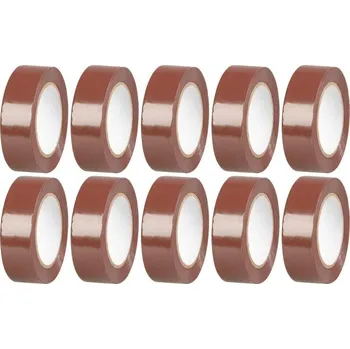 Dílna Páska Strend Pro, 19 mm, L-10 m, max. 80°C, 600V, hnedá, izolačná, lepiaca, PVC, bal. 10 ks