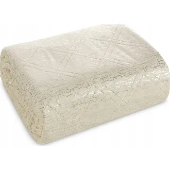 Přehoz na lůžko Přehoz na postel Eurofirany polyester 220 cm x 240 cm béžový