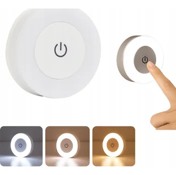 Lampička Noční Lampa LED 3 Režimy Barvy TSG-178 Bezdrátová Dotyková