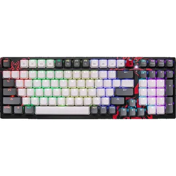 Klávesnice Mechanická klávesnice A4tech Bloody S98 Naraka - BLMS Red – Černo-Šedá