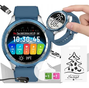 Hodinky Chytré Hodinky Rubicon RNCF45 modré