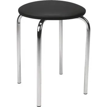 Nábytek Kožený jídelní sedák Chico, černá