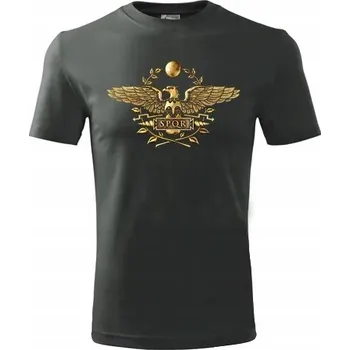 Pánské oblečení Tričko STRIKER SPQR Barva: černá, Velikost: S