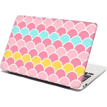 samolepka Sablio Samolepka na notebook Barevné šupiny - 29x20 cm