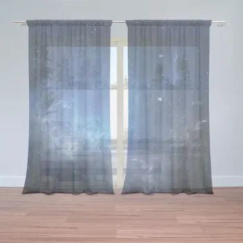 Záclona Sablio Záclony Hvězdné nebe: 2ks 150x250cm