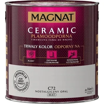 barva na zeď Barva keramická omyvatelná MAGNAT Ceramic 2,5L Nostalgický opál C72