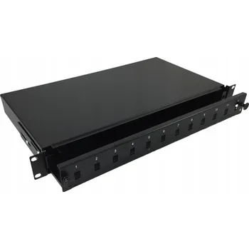 Rozvaděč Optická rozvodnice Alantec FOP-1U-12SCS-C černá