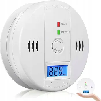 Detektor CO DETEKTOR OXIDU UHELNATÉHO OXIDU UHELNATÉHO (CO), KOUŘE A PLYNU - CERTIFIKOVANÝ