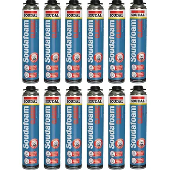 Montážní pěna SOUDAL Pistoleová polyuretanová pěna SOUDAFOAM CLASSIC 750ml - karton