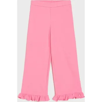 Dívčí kalhoty Sinsay - Kalhoty wide leg - růžová - 932GH-35X - 932GH-35X-128