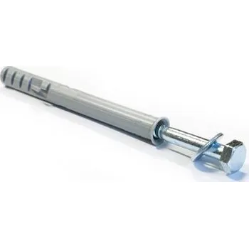 Upevňovací materiál ke zpomalovacím prahům, šroub a hmoždinka