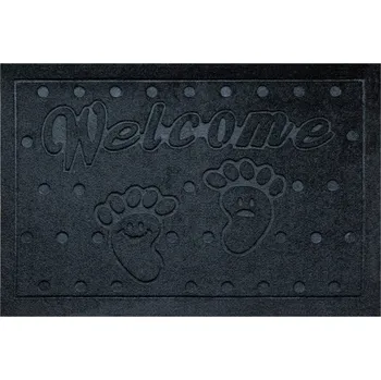 Rohožka Wycieraczka mata do butów na boty, vchodová, absorpční, kobereček černý