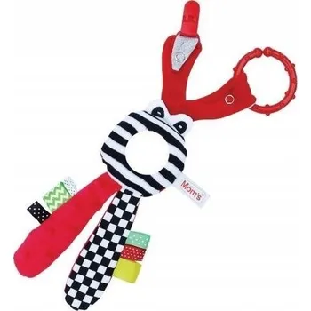 Smyslová hračka Zrcátko Skřítek červený 0+