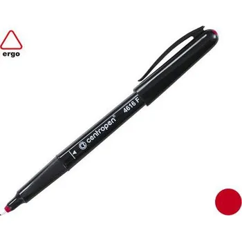 Kancelář Popisovač CENTROPEN 4616 CD liner, červený