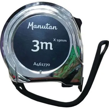 metr Svinovací metr Manutan Expert Ruban, stříbrný, 3 m