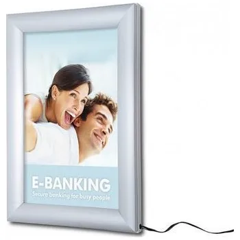 Kancelář Rám na plakáty Lendraw s LED osvětlením, 50 x 70 cm