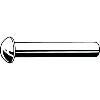 Nýt Nýt s půlkulovou hlavou DIN 660/124 Hliník 99,5 8X30MM
