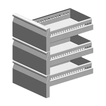 RMgastro RM - ZS 3Z Zásuvky 1/3 (3ks) pro SCH + záruka 3 roky