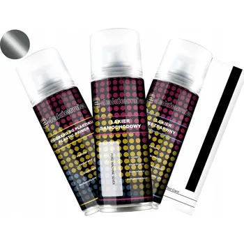 autokoberec AUTOLAK ve spreji SADA NA NÁRAZNÍKY FORD MACHINE SILVER