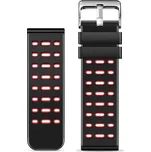 Aligator 22AW0001, silikonový Duální 22mm (22AW0001) černý/červený