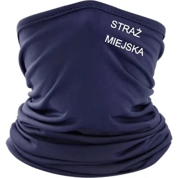 Nákrčník POTÁPĚČSKÉ BRÝLE NÁKRČNÍK KUKLA NÁKRČNÍK MĚSTSKÁ STRÁŽ, ČERNÁ