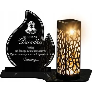 Svíčka Hřbitovní Svíčka Plamen paměti na náhrobek všech svatých Premium