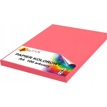Kancelářský papír Barevný papír A4 120g malinová růžová 100 listů