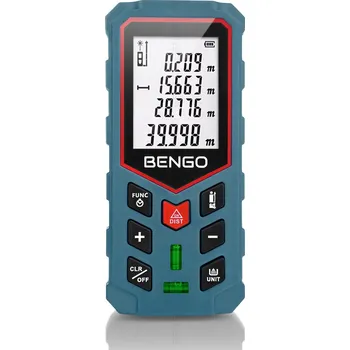 Měřící laser Laserový dálkoměr BENGO 50 m, přesnost ± 2 mm, třída 2